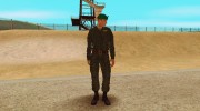 Солдат в зеленом берете для GTA San Andreas миниатюра 1
