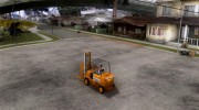 Caterpillar Torocat для GTA San Andreas миниатюра 3