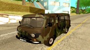 UAZ Serbian Military Vehicle para GTA San Andreas miniatura 1