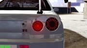 Nissan Skyline BNR34 GT-R v1 для GTA 4 миниатюра 13