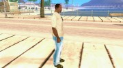 Светло-голубые джинсы для GTA San Andreas миниатюра 4