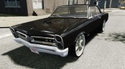 Pontiac GTO DF для GTA 4 миниатюра 1