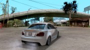 BMW 135i Coupe Stock для GTA San Andreas миниатюра 4