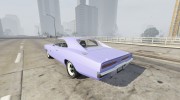 1970 Dodge Charger RT 1.0 для GTA 5 миниатюра 4