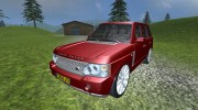 2009 Range Rover v 2.0 для Farming Simulator 2013 миниатюра 1