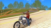 Harley-Davidson Sholvehead Chopper v2 для GTA San Andreas миниатюра 1