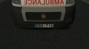 Fiat Ducato Lithuanian Ambulance для GTA San Andreas миниатюра 5