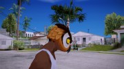 Owl mask (GTA V Online) para GTA San Andreas miniatura 3