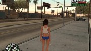 Girl from The Sims 4 для GTA San Andreas миниатюра 5