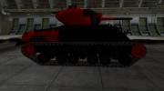 Черно-красные зоны пробития M4A2E4 Sherman для World Of Tanks миниатюра 5