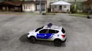 Nissan Qashqai Espaqna Police для GTA San Andreas миниатюра 2
