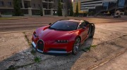 2017 Bugatti Chiron 1.0 для GTA 5 миниатюра 1