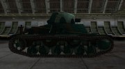 Французкий синеватый скин для Hotchkiss H35 для World Of Tanks миниатюра 5