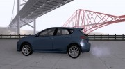 2010 Mazda MazdaSpeed 3 para GTA San Andreas miniatura 2