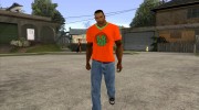 CJ в футболке (Playback) для GTA San Andreas миниатюра 2