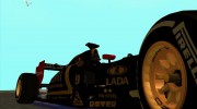 Lotus-Renault F1 2011 для GTA San Andreas миниатюра 5