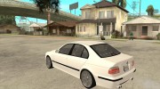 BMW M5 E39 2003 для GTA San Andreas миниатюра 3