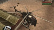 AH-6 Little Bird для GTA San Andreas миниатюра 9