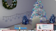 4 Recoloured Holiday Christmas Tree Set for Sims 4 miniature 6