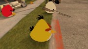 Yellow Bird from Angry Birds для GTA San Andreas миниатюра 4