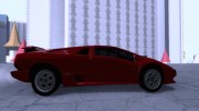 Lamborghini Diablo VT 1994 для GTA San Andreas миниатюра 5