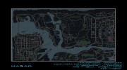 Карта в стиле GTA IV с иконками бизнесов SAMP RP для GTA San Andreas миниатюра 1