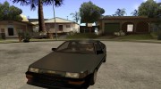 Toyota Corolla Levin GTV 3-door (AE86) para GTA San Andreas miniatura 1