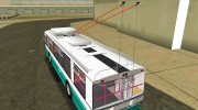 Троллейбус Тролза 682Г маршрут № 19 города Тольятти для GTA Vice City миниатюра 4