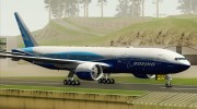 Boeing 777-200LR Boeing House Livery (Wordliner Demonstrator) N60659 для GTA San Andreas миниатюра 12