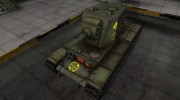 Контурные зоны пробития КВ-2 for World Of Tanks miniature 1