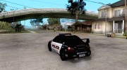 Subaru Impreza WRX STI Police Speed Enforcement для GTA San Andreas миниатюра 3