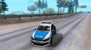 Volkswagen Scirocco German Police para GTA San Andreas miniatura 1