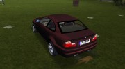 BMW M3 E46 для GTA Vice City миниатюра 3