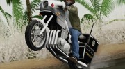 Police Bike Metropolitan Police для GTA San Andreas миниатюра 1
