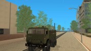 КамАЗ 4310 Армейский для GTA San Andreas миниатюра 1
