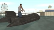 Лодка из Cod mw 2 para GTA San Andreas miniatura 4