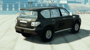 Patrol Nissan 2015 для GTA 5 миниатюра 3