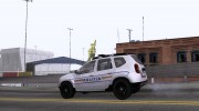 Dacia Duster Politia para GTA San Andreas miniatura 2