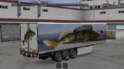 Fish Trailers Pack для Euro Truck Simulator 2 миниатюра 4