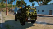 УАЗ-469 Военная полиция Сербии для GTA San Andreas миниатюра 3