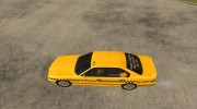 BMW 525tds E34 Taxi para GTA San Andreas miniatura 2