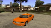 Dodge Charger STR8 Taxi для GTA San Andreas миниатюра 1