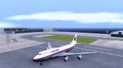 Boeing 747-400 Malaysia Airlines para GTA San Andreas miniatura 1