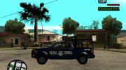 Ford F-150 Police Federal для GTA San Andreas миниатюра 2