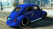 VW Beetle Livery Goodyear для GTA 5 миниатюра 3