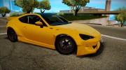 Toyota GT86 Rocket Bunny Tunable для GTA San Andreas миниатюра 3