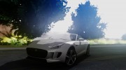 Jaguar F Type для GTA San Andreas миниатюра 1