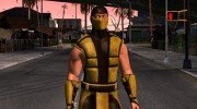 Mortal Kombat X Klassic Scorpion for GTA San Andreas miniature 1