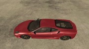 Ferrari 430 Scuderia TT Black Revel для GTA San Andreas миниатюра 2