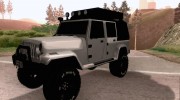 Jeep Wrangler Rubicon 2012 для GTA San Andreas миниатюра 2